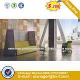 Modern Europe Design Steel Metal Leather Waiting Office Sofa (HX-S67)