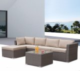 Patio Rattan Home Hotel Office Garden Massa Lounge Set Outdoor Sofa (J666)