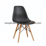 Black Kids Size EMS Armchairs Seat Natural Wooden Legs Childrens Room Chairs Molded Plastic Seat Dowel Leg