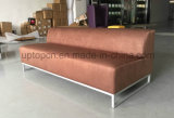 Best Selling Rectangle Fabric Hotel Catering Armless Sofa (SP-KS423)
