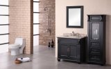 American Style Ceramic Basin Solid Wood Hot Sell Bathroom Cabinet