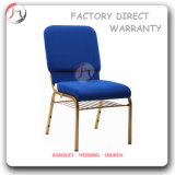 Blue Fabric Design Heavy Modular Ecclesia Chair (JC-41)