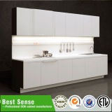 Interior Design Classic Style White Glazed Kitchen Cabinet