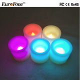 6 Sizes/Sets Multicolors Paraffin Wax Candle Light for Decoration