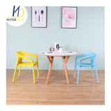 Hotel Catering Leisure Stacking Armest PP Plastic Chair