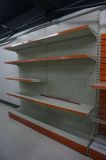 Perforated Supermarket Single Side Shelving Gondola Shelf