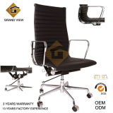 Black Leather Swivel Manager Boss Office Executive Chair (GV-EA119)