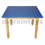 Wooden Squire Table for Kids with Certificate of The En 1729-1 and En 1729-2