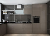 Hot Modern Europe Style Lacquer Matte Color Kitchen Cabinet