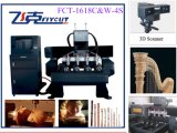 Hot Sale CNC 1618-C&W 3D 4 Axis Carving Milling Engraving Wood CNC Router Machine with Good Price