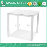 Aluminum Square Table Outdoor Dining Table Modern Dining Table (Magic Style)