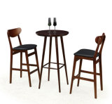 Solid Wood Bar Tables and Stools (FOH-BCA69)