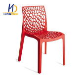 China Manufacture Italian Design Plastic Garden Chair Polypropylene Plastic Chair Stackable Plastic Chair