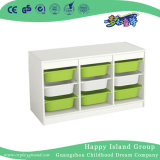 Multi-Functional School White Painting Wooden Toys Cabinet (HG-5503)