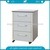 with Three Drawers Wooden Frame Hospital Cabinet Patient Bedside Table