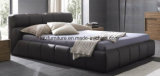 Modular Wooden Furniture Modern Leather Tatami Bed