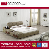 2017 Latest Design Leather Bed for Bedroom Set Furniture /Fb8048b