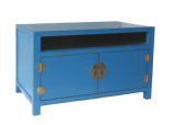 Chinese Antique Furniture Blue Wooden Cabinet Lwb484-2