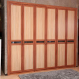 Oppein Bedroom Wood Grain Built-in Wardrobe (YG11303)
