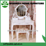 French Style Dresser Table with Stool (W-HY-004)
