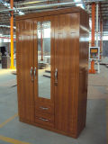 PVC Home Wardrobe in Wood Material