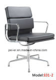Eames Leather Office Furniture Aluminium Hotel Meeting Office Chair (E01-2)