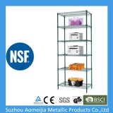 Chrome Metal Wire Shelf Shelving with NSF and BSCI Approval