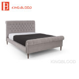 Double Wooden Soft Bed