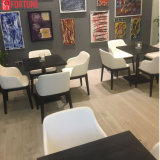 White Color Modern Design Lounge Chair Set for Theme Restaurant