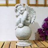 Magnesia Garden Cherubs Angel Statues for Garden Decoration