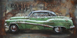 3D Metal Painting Wall Devor for Cars