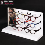 Attractive Design Glasses Shelf Acrylic and PVC Counter-Top Sunglasses Display Stand with Poster