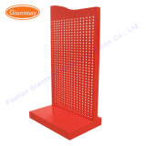 Portable Metal Pegboard Table Top Display Stand for Hanging Accessories