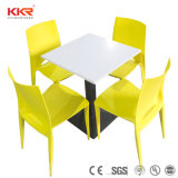 700*700mm Home Furniture Marble Top Restaurant Dining Table