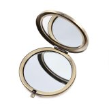Round Mini Makeup Mirror for Wedding Gifts Pocket Mirror