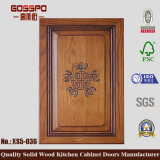 20mm Carved Wooden Kitchen Cabinet Door (GSP5-036)