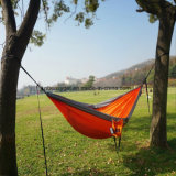 Single & Double Camping Hammock with Hammock Tree Straps, Portable Parachute Nylon Hammock for Backpacking Travel Esg10104