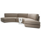 Modular Curve 5 Seater Sofa for Hotel with Timber Construction