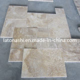 Natural Beige Travertine Tile Paving Stone for Flooring, Paver, Garden