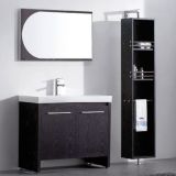 Wood Bathroom Cabinet (V-12041)