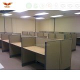 Modern High Quality Melamine Call Center Office Workstation Partition Cubicles Office Furniture (HY-273)