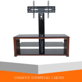 Living Room Furniture Modern Tempered Glass LED/LCD TV Stand