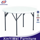 Wholesale White Round Metal Frame Plastic Folding Table