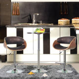 Modern Restaurant Dining Furniture Swivel Wooden Bar Chair (FS-WB1922)
