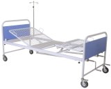 CE Certificate Two Cranks Manual Hospital Bed (SK-MB118)