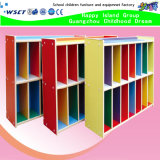 China Famous Wooden Kindergarten Furniture Wooden Shelf for Kids Wooden Role Play (HB-04301)