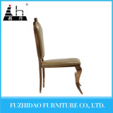 High Quality High Back Metal Banquet Chair with White