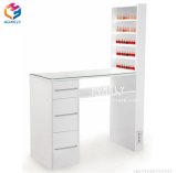 High Quality Wooden White Manicure Table for Sale