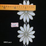 9cm 12 Pedals Big Flower Trim Lace Simple Lace Ribbon for Decoration Hme869