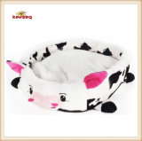 Cartoon Cow Type Pet Bed for Small Dog & Cat